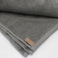 Turkwell Luxury Bath Towels Set, 100% Combed Cotton, 27x54 in, Gray Bath Towel Set of 3