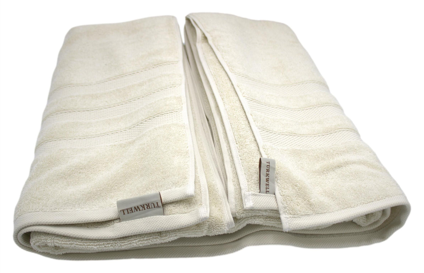 Wholesale Turkwell Bath Sheets Towels, 100% Combed Cotton, 35x70 in, Extra Large, Beige, BOX of 12